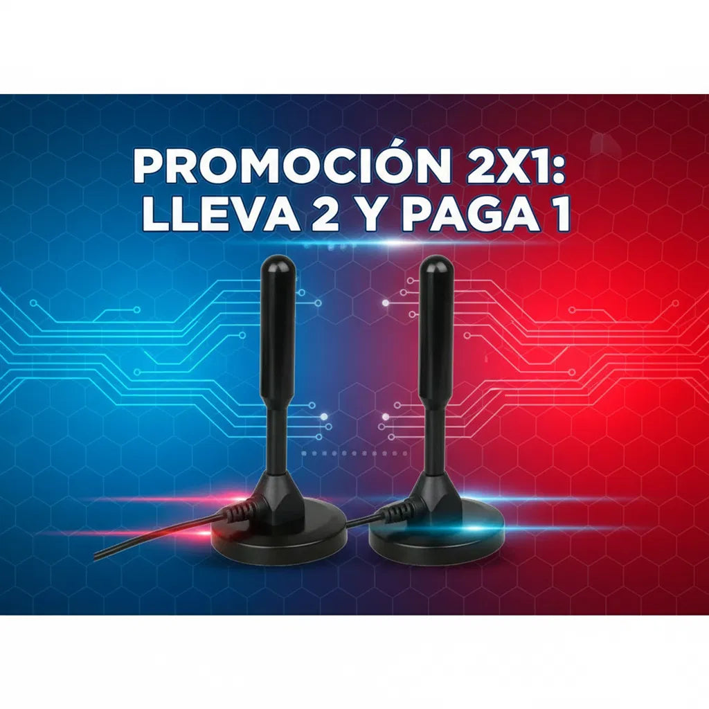 ¡Aprovecha el 2x1! Antena HD Magnética para TV Digital en Ecuador